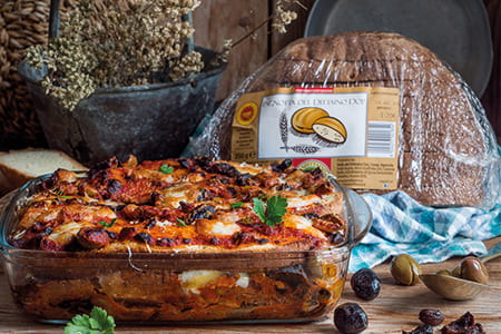 Lasagne di pane Pandittaino ricetta