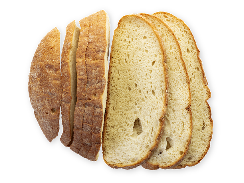 Pane di semola di grano duro affettato multicereale