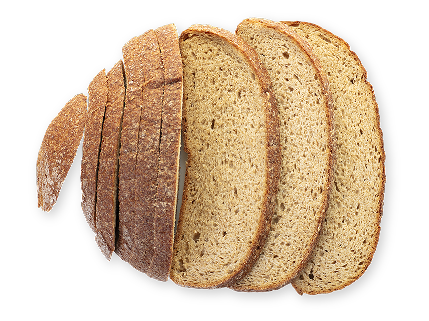 Pane di semola integrale di grano duro siciliano con lievito madre