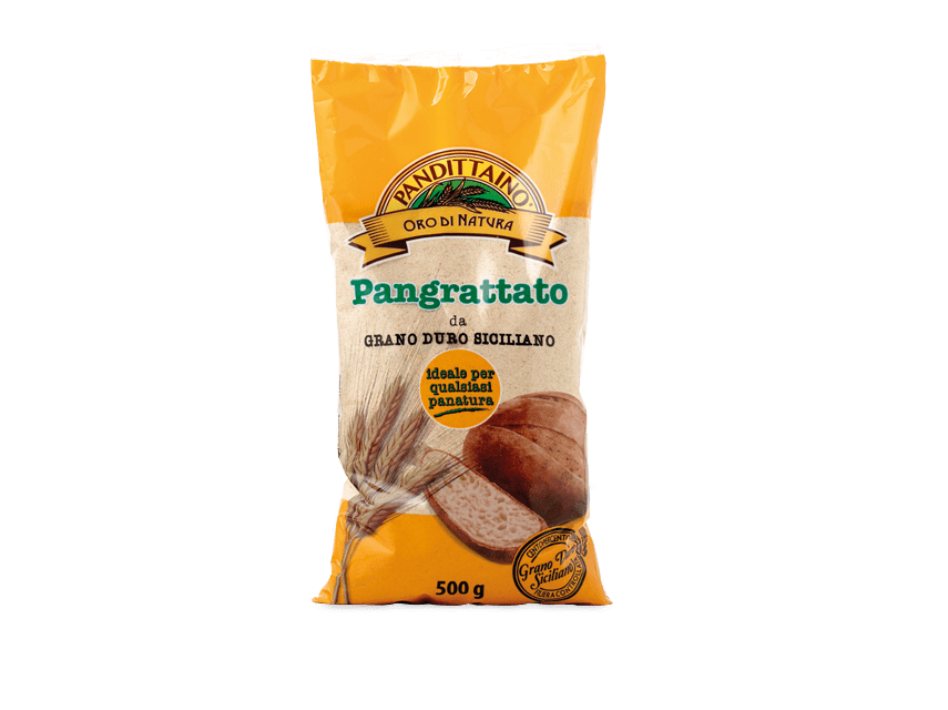 Pangrattato grano duro pack 500g Pandittaino