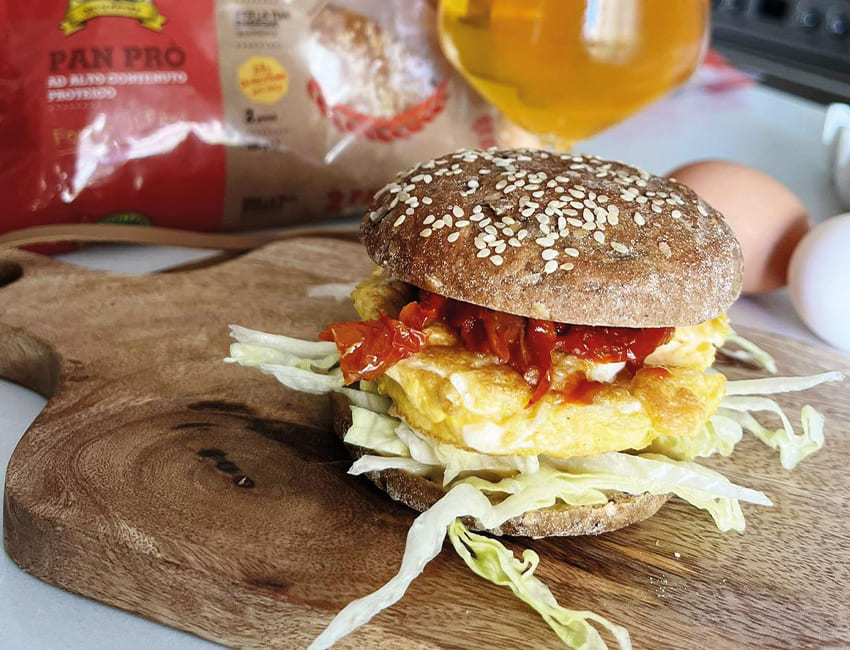 Ricetta egg burger Pandittaino